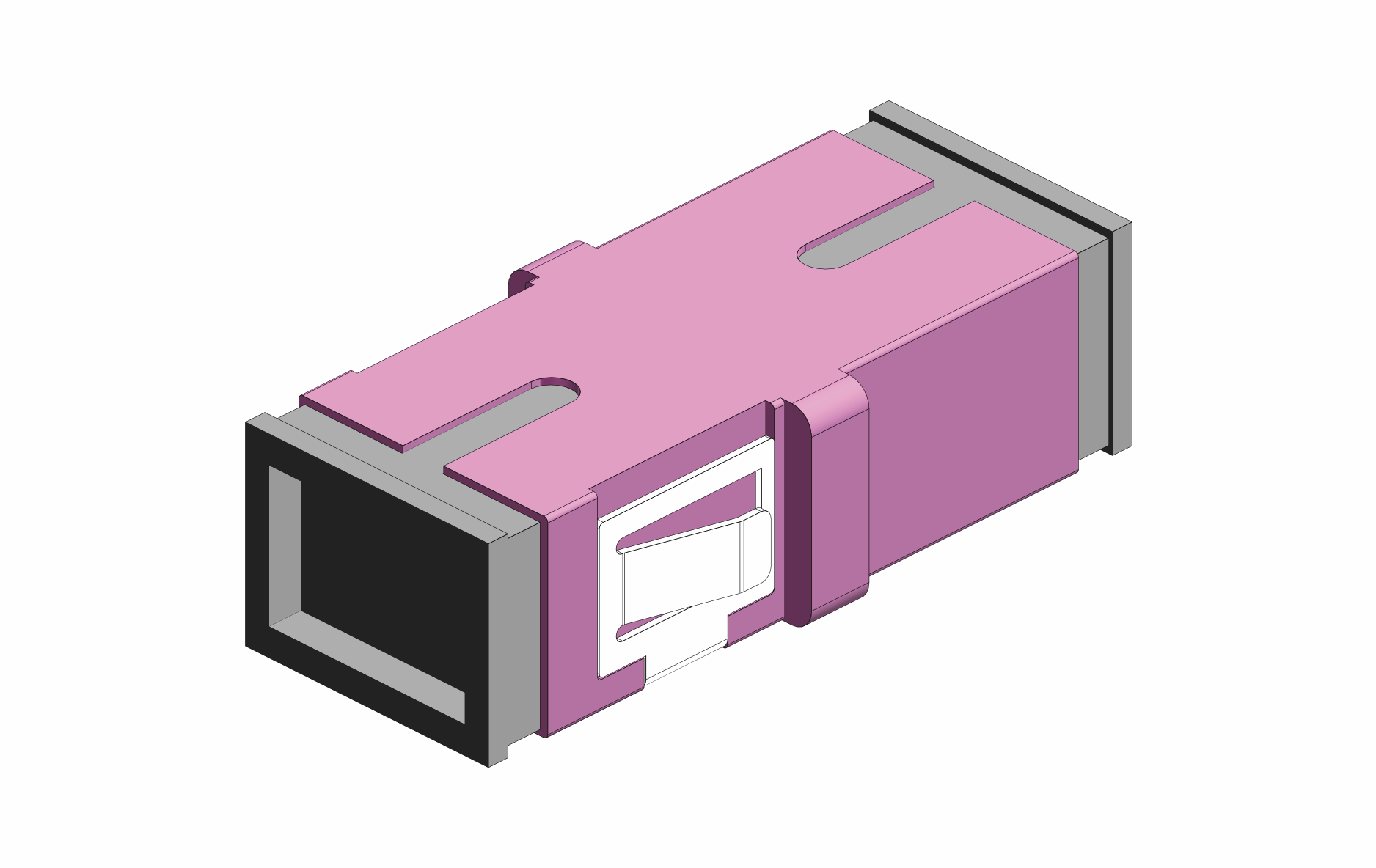SM/MM SC adaptor - Simplex